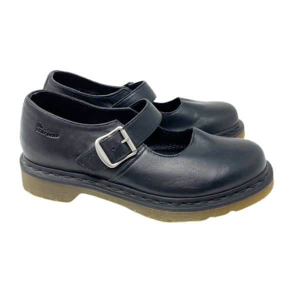 Dr. Martens Shoes - Dr Martens Vintage Mary Jane Shoes Black Leather